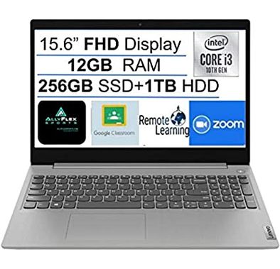 Lenovo 15 IdeaPad 3 15.6 Inch FHD