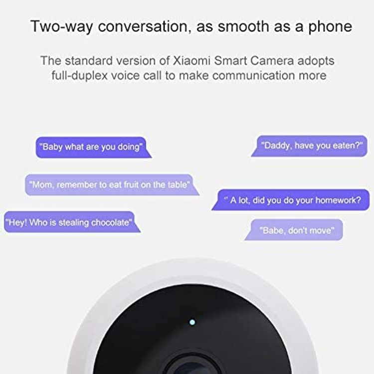 كاميرا مراقبة منزلية شاومي مي (حامل مغناطيسي) تجربة 170 درجة 1080 بكسل عالية الدقة بدقة 20 إطارًا في الثانية ، رؤية ليلية ، مقاومة للماء والغبار IP65