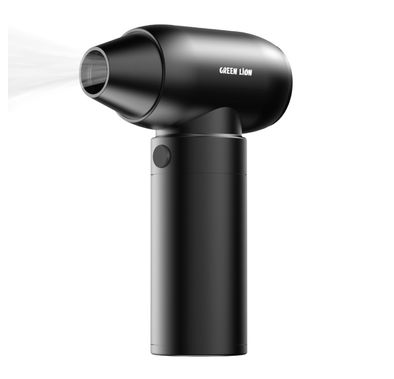 منفاخ توربو صغير من جرين ليون GB-160X، 4 مستويات تروس، محرك بدون فرشاة عالي السرعة، قوة 160 وات، وضع توربو، مؤشر LED، 130000 دورة في الدقيقة