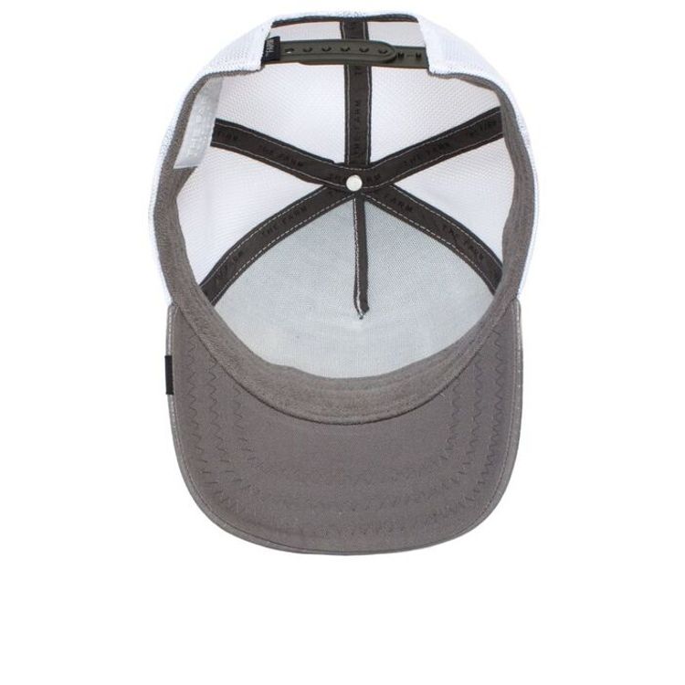 قبعة سائق الشاحنة Goorin Bros Chill Owlt Geomteric للجنسين - رمادي