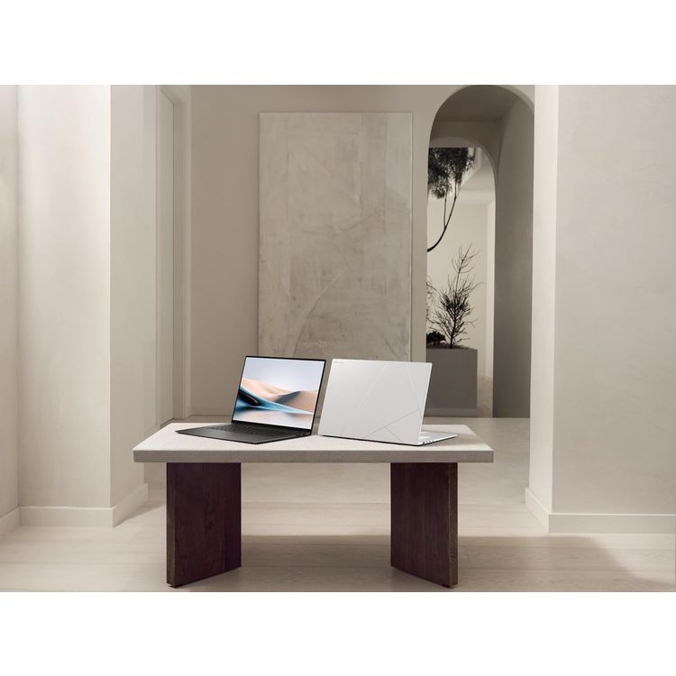 لاب توب ASUS Zenbook S 16 OLED - UM5606WA-RK233W - AMD Ryzen AI 9 HX 370، ذاكرة وصول عشوائي سعتها 32 جيجابايت، قرص SSD سعة 2 تيرابايت، AMD Radeon 890M، شاشة OLED بدقة 3K (2880x1800) بمعدل تحديث 120 هرتز، نظام التشغيل Windows 11 Home - أبيض اسكندنافي