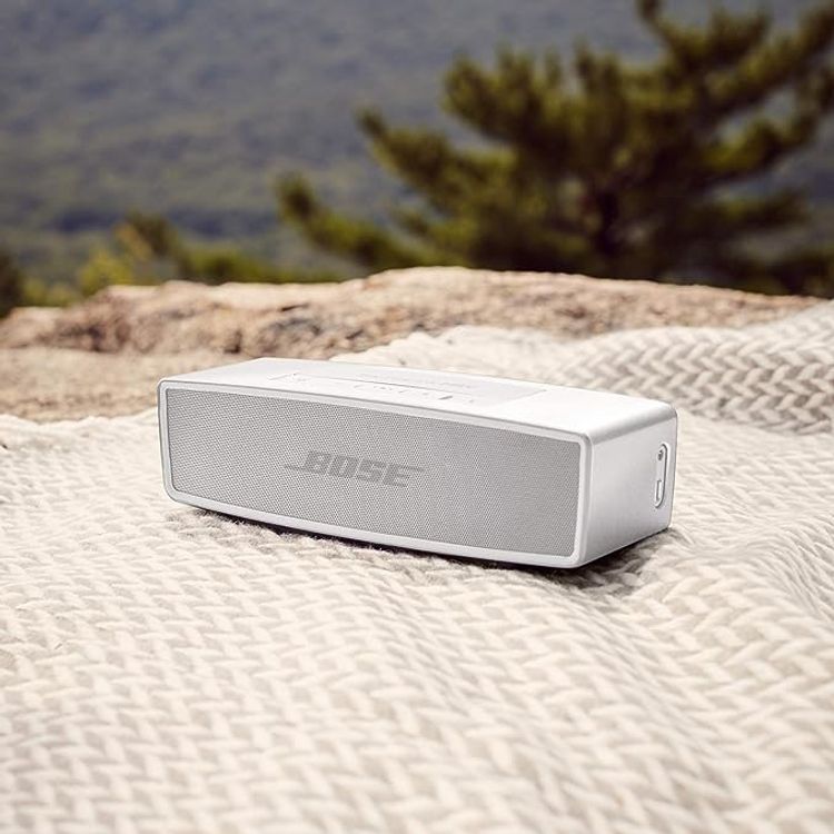 مكبر صوت بلوتوث محمول Bose Soundlink Mini II (SE) - فضي فاخر