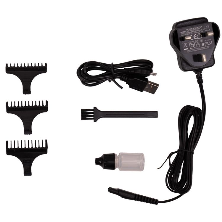 Green Lion Pro Hair Trimmer 7000RPM 1400mAh - Black