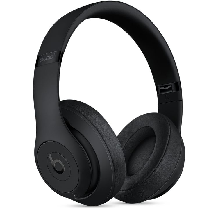 Beats Studio 3 Wireless Headphone A1914-MBK Studio 3 Wireless Headphone Sky line Collection, Active Noise Cancelling- Black