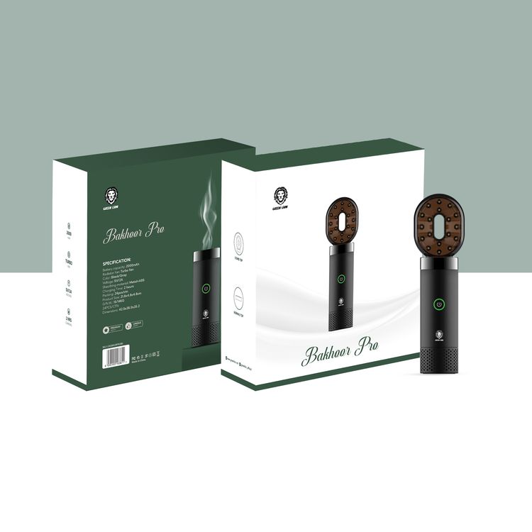 Green Bakhoor Pro Better Comb Incense Burner 2000mAh