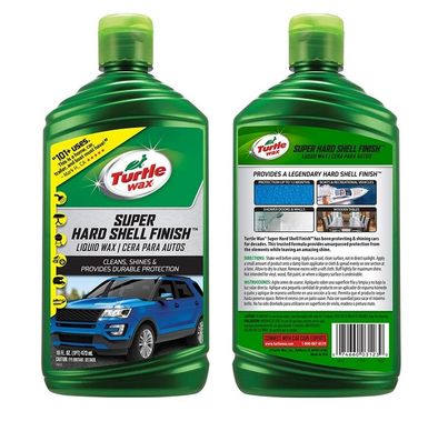 Turtle Wax Super Hard Shell Liquid Wax, 473ml, Paint Protection