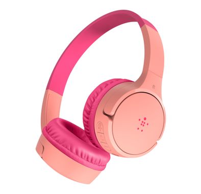 Wireless Headphones Belkin AUD002btPK Wireless On-Ear Headphones-Pink