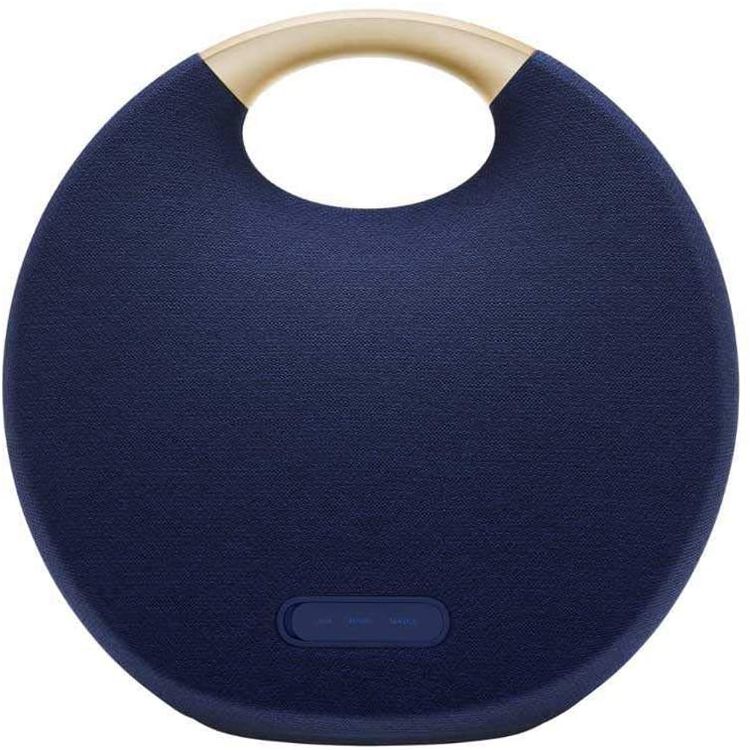  هارمان كاردون اونيكس ستوديو 6 مكبر صوت بلوتوث لاسلكي محمول بمقبض ألومنيوم ، 8 ساعات وقت تشغيل ، IPX7 مقاوم للماء ، صوت لاسلكي مزدوج - ازرق