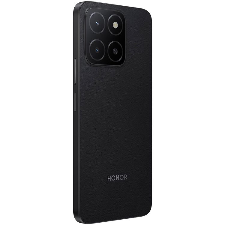 هاتف هواوي هونور X5b إصدار TRA، 6.56 بوصة، 4 جيجابايت رام، 64 جيجابايت تخزين، 13 ميجابكسل، ثنائي الشريحة، أندرويد 14، GSM، HSPA، LTE - أسود داكن