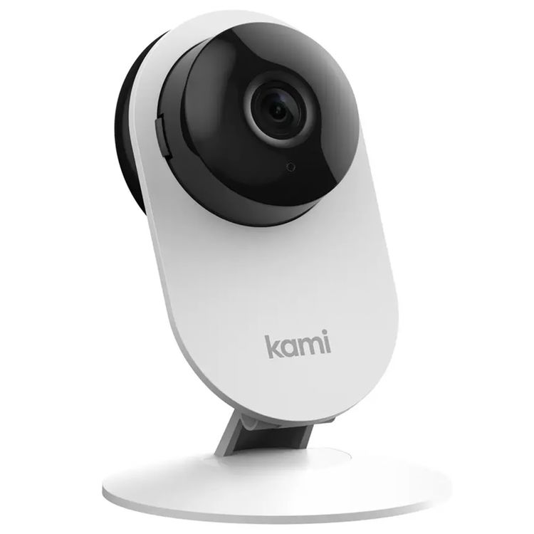 Kami Y28 1080P Security Camera, Wireless IP Home Surveillance System with Face Detection, Activity Zone, 2-Way Audio CCTV, Micro-SD 4-64GB, Night Vision with 6 Infrared LEDs