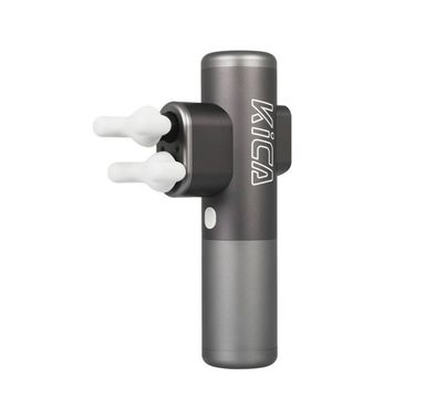 Kica 3 Massage Device with Multiple Modes, Noise Reduction, Type-C Charging Port, 2200mAh Battery, 10mm Stroke, 20 Hours Battery Life, 2600 RPM Speed - Gray