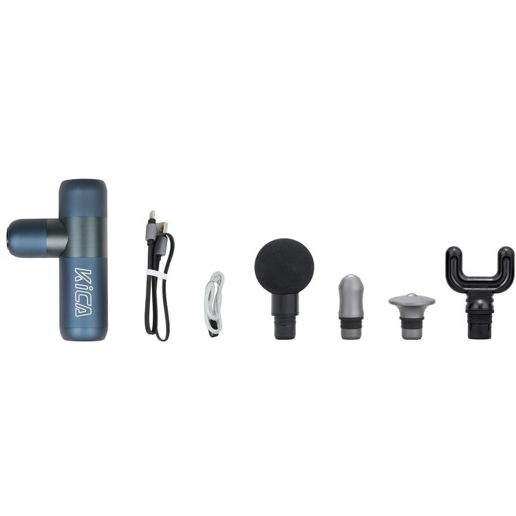 Kica K2 Compact & Stylish Portable Massager with Magnetic Massage Head, 18 Hours Working Time, Up to 3800 RPM, Compact & Portable, Intelligent Protection - Blue