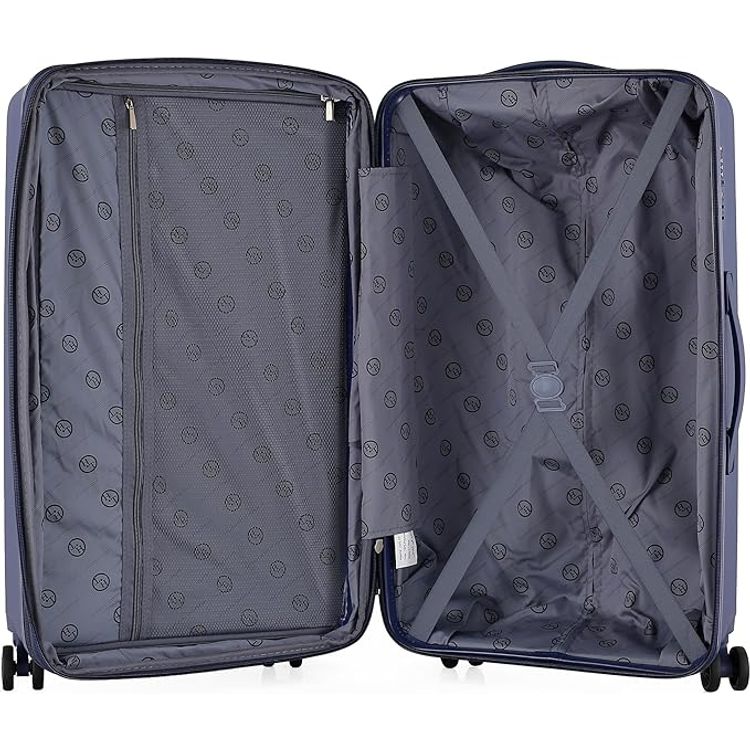 H.T Luggage Bag, Hard Case Polypropylene (PP) Material - Large/Blue