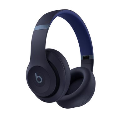 Beats Studio Pro Wireless/Wired Headphones with Iconic Sound, Portable & Lightweight Design, Head Tracking, Carrying Case - Navy