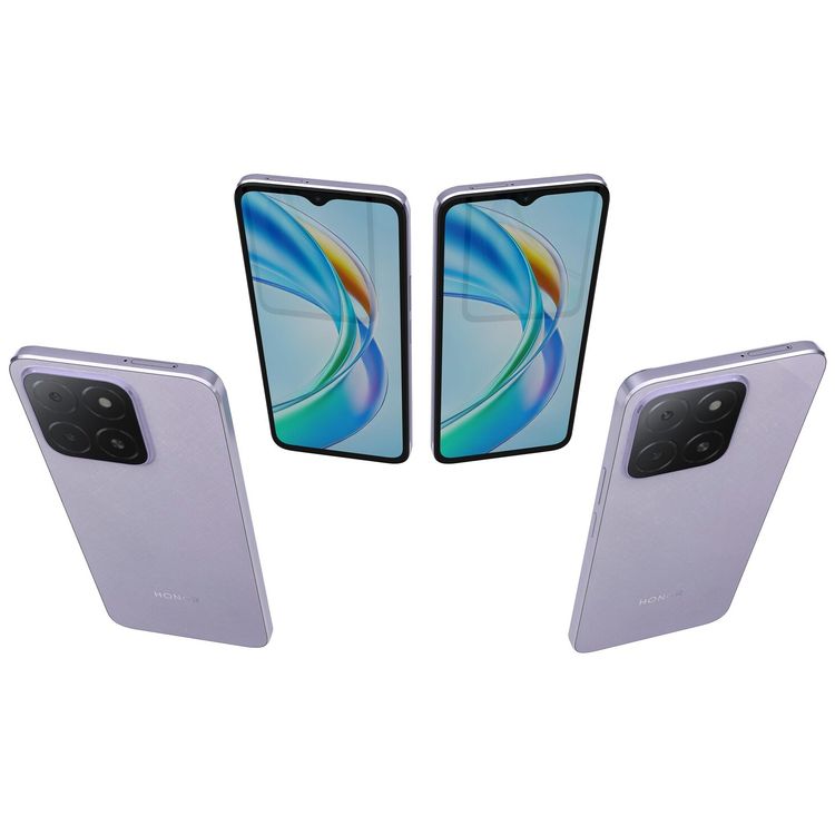 Huawei Honor X5b TRA Version, 6.56",  4GB RAM, 64GB Storage, 13MP, Dual SIM, Android 14, GSM, HSPA, LTE - Starry Purple