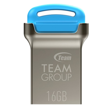 TEAMGROUP C161 Water Proof USB 2.0 Flash Drive 16gb - Silver/Blue