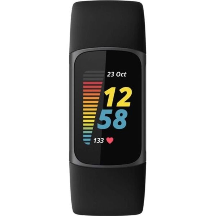 Fitbit Charge 5 Fitness & Health Tracker Wristband with Heart Rate Tracker (ECG App), Stress Management (EDA Scan App) & Built-in GPS, 20 Exercise Modes & SmartTrack