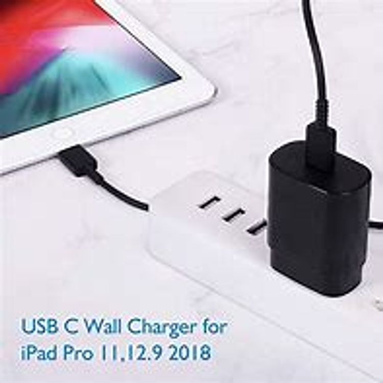 محول السفر من سامسونج بقوة 25 واط، بسنين و كابل من نوع USB-C إلى USB-C - باللون الأسود