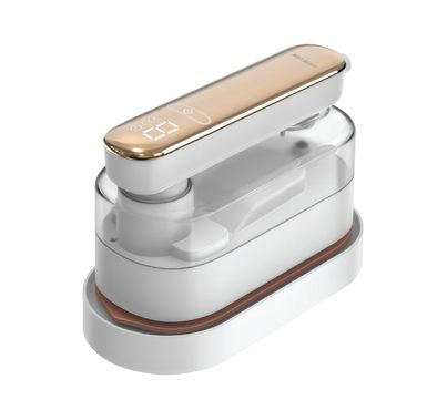 جرين ليون GX288 مكواة صغيرة بوظيفة البخار – سعة خزان 170 مل، مدة بخار 10 دقائق، درجة حرارة 20 درجة مئوية، وشاشة عرض رقمية.