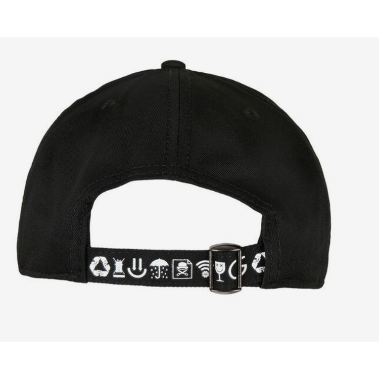 Cayler & Sons Iconic Peace Adjustable Curved Cap - Black