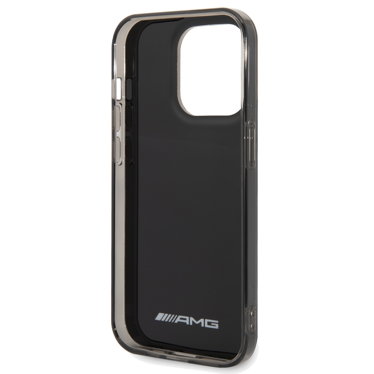 AMG Frosted PC Case - Expressive Graphic, Bumper Protection iPhone 14 Pro Compatibility - Black