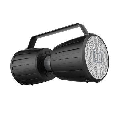 Monster Adventurer Force Bluetooth Speaker 360° Surround Sound, Up to 40 Hours Playtime, Bluetooth 5.0, IPX7 waterproof, Pure Monster Sound, USB-C Charging Port - Black