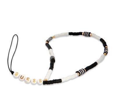 Guess Phone Strap Heishi Beads 25cm