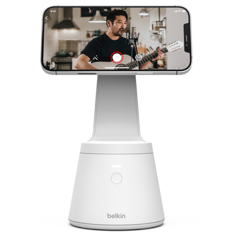 Mobile Holder Belkin MMA001btWH Magnetic Phone Mount with Face Tracking - White