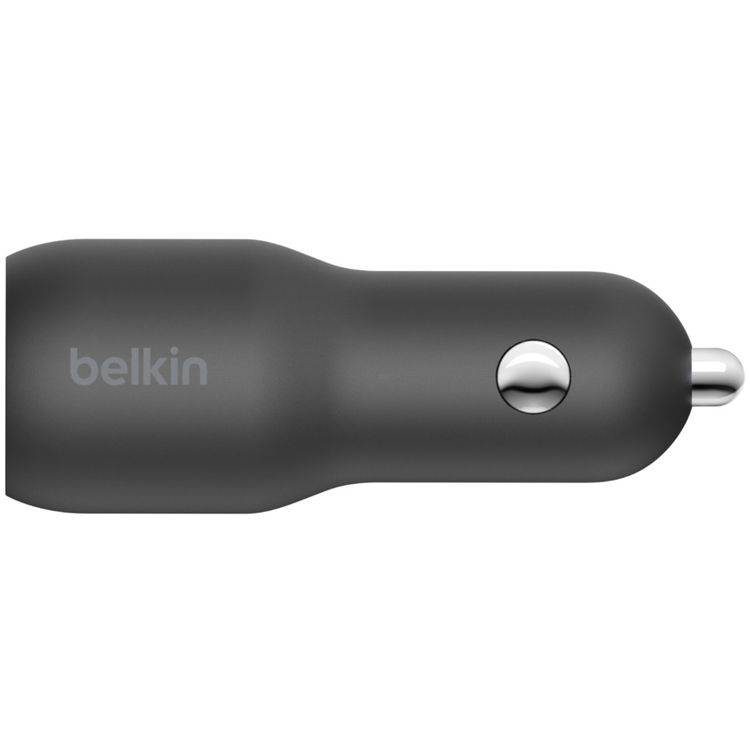 Car Charger Belkin CCB004BTBK Boost Charge USB-C + USB-A Car Charger - Black