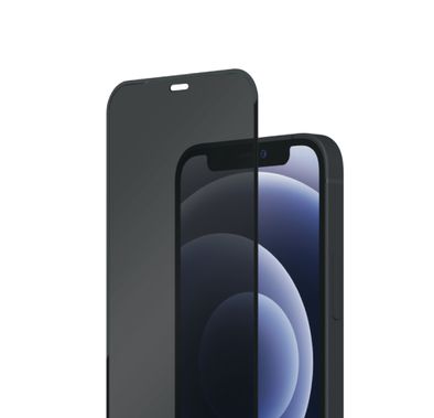 iGuard by Porodo 3D Privacy Glass Screen Protector for iPhone 13 / 13 Pro - Black