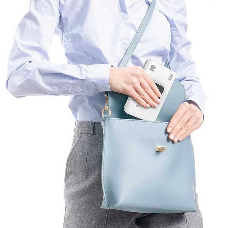 كاميرا كوداك الفورية 2 في 1 - أبيض