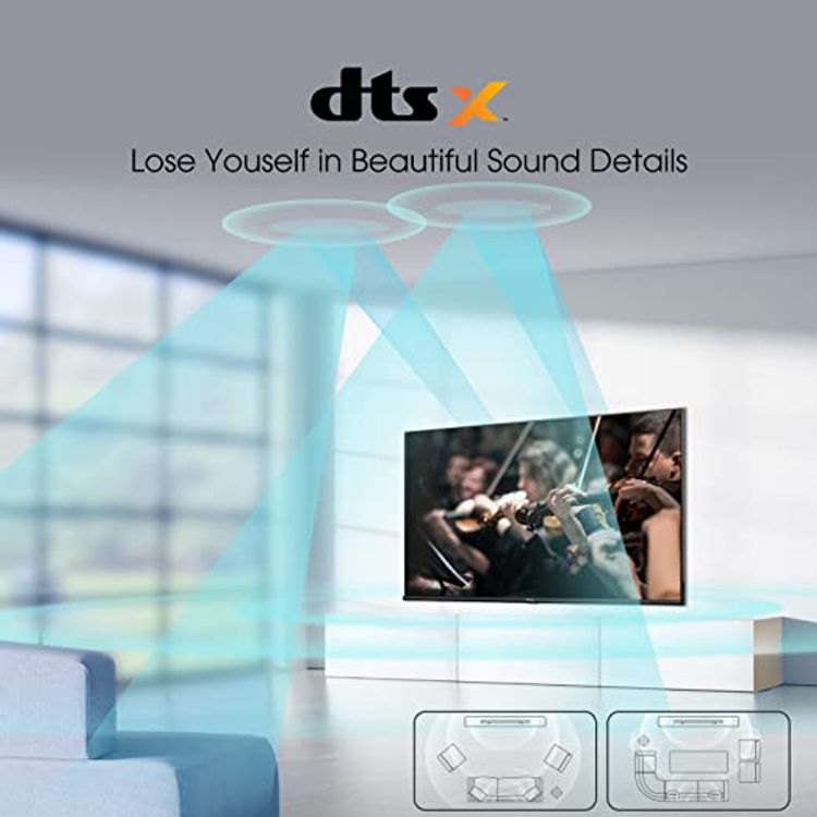 تلفزيون Hisense 4K UHD Smart VIDAA (موديل 2022) - 55 بوصة