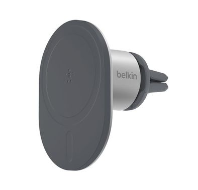 حامل موبايل للسيارة بيلكن WIC003btGR حامل مغناطيسي للسيارة - رمادي