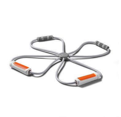 Porodo Lifestyle Smart Spider Resistance Band, Indicator Light, Heart Rate Sensor - Grey