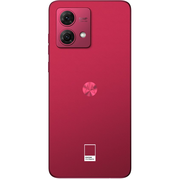 موتورولا موبيليتي موتو G84 إصدار 5G TRA، شاشة 6.5 بوصة FHD+، كاميرا مزدوجة 50 ميجابكسل، ذاكرة الوصول العشوائي 12 تخزين 256 جيجابايت - وردي مغناطيسي