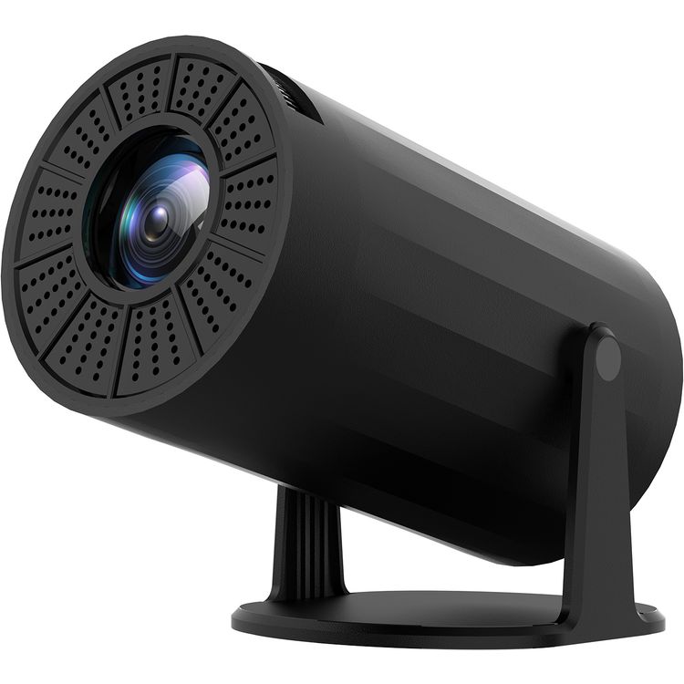 Porodo Gaming 4K Projector with Auto Keystone and Gamepad Controller, Android 11.0 Operating System, Wi-Fi 2.4/5 GHz and BT 5.0 Connectivity, English + 23 Languages - Black