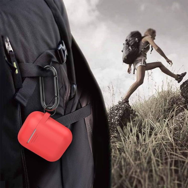 AhaStyle Silicone Case Cover Compatible with Apple AirPods 1/2 - Front LED Visible Wireless Charging - Dustproof - Shock Absorption - Impact Drop Protection Cover