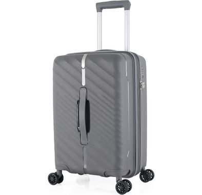 حقيبة أمتعة HT، حافظة صلبة مصنوعة من مادة البولي بروبيلين (PP) - صغيرة/رمادية