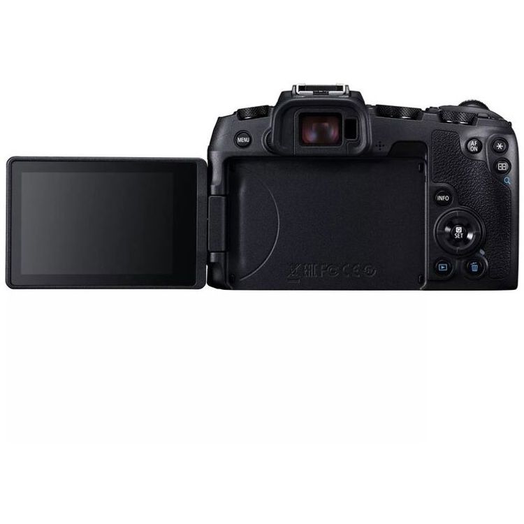 Canon EOS RP Mirrorless Camera + RF 24-105mm F4-7.1 IS STM Lens + RF 50MM F1.8 STM Lens - Black