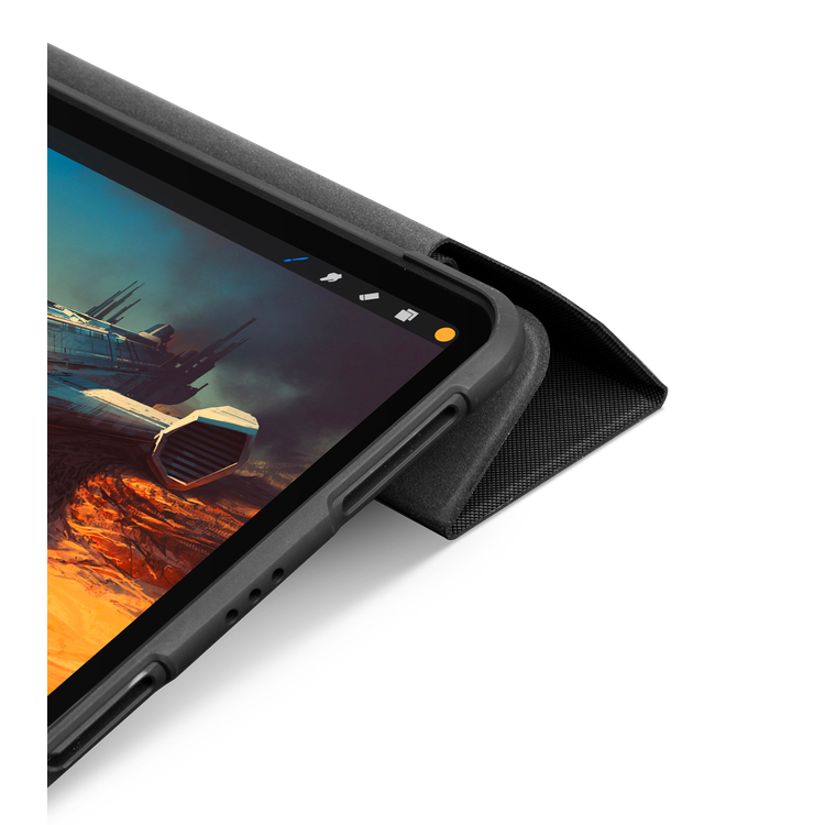 Viva Madrid VanGuard Tegra Drop-Proof Protective iPad Case with Detachable Magnetic Cover, Charge & Store with Integrated Apple Pencil Holder, Anti-Scratch, Shock-Absorption