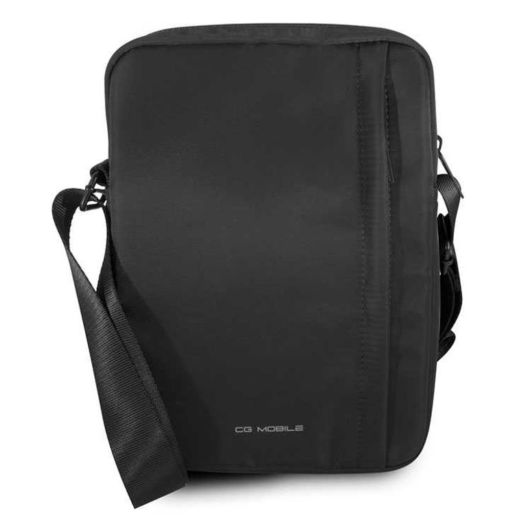 CG Mobile Ferrari Pista Nylon Metal Logo On Track Tablet Bag 10" Officially Licensed, Adjustable Shoulder Strap Suitable for Outdoor, Business, Office, School, Lightweight Slim