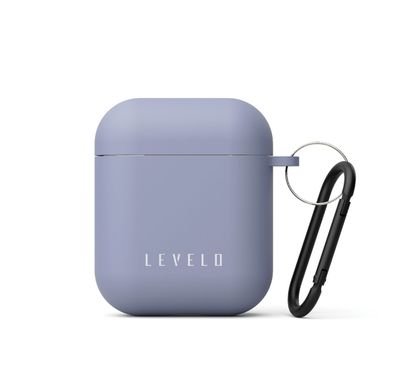Levelo Gorra Hybrid Silicone AirPods 1/2 Case - Blue