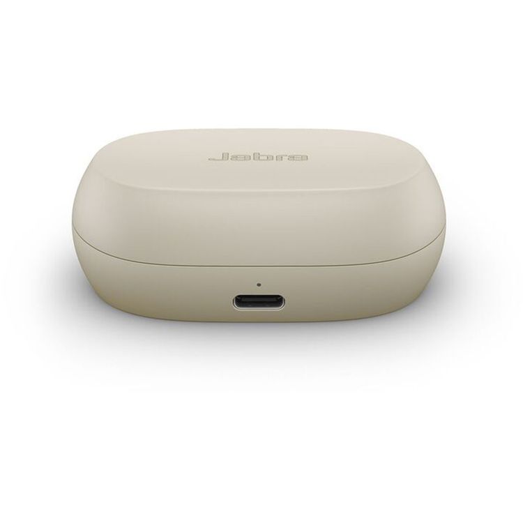 سماعات أذن لاسلكية حقيقية من جابرا إيليت 7 برو، سماعات أذن لاسلكية حقيقية، إلغاء الضوضاء النشط، تقليل الضوضاء أثناء المكالمات، خاصية HearThrough، وضع Mono - ذهبي وبيج