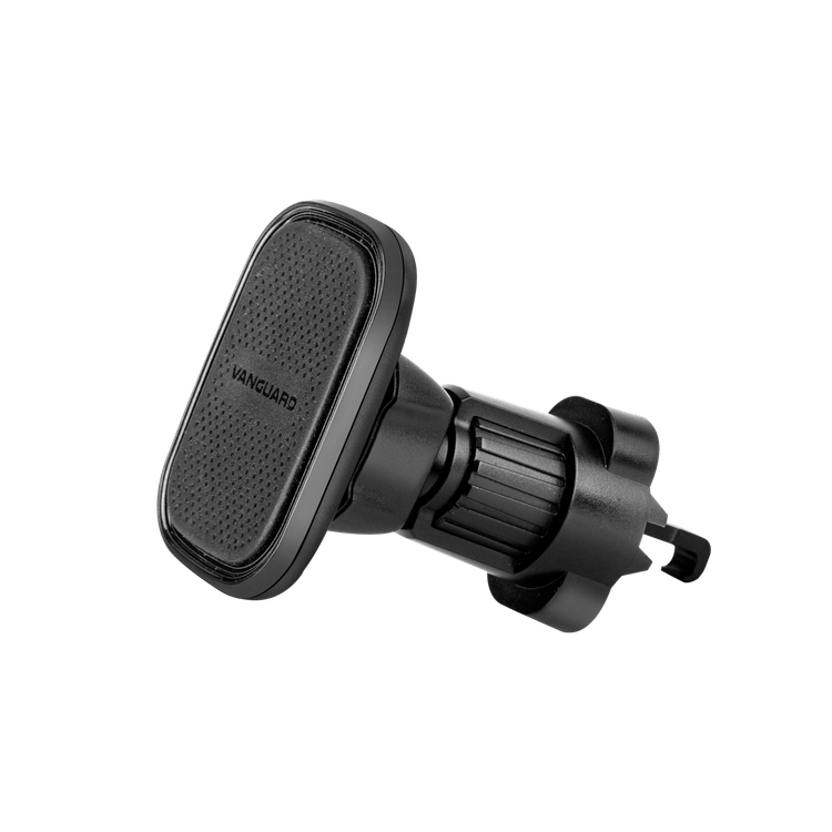 فيفا مدريد فان جارد لايف بلس 2 في 1 سناب ماونت ماجسيف حامل السيارة (حاجب الريح + حامل مغناطيسي للتكييف) مع محول تنفيس مكيف السيارة ، حامل هاتف السيارة متوافق مع جراب ماغسيف - أسود