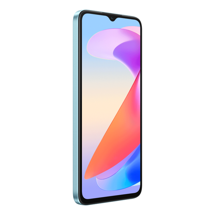 هاتف Huawei Honor X6a TRA إصدار، 6.56 بوصة، 4 جيجابايت رام، 128 جيجابايت تخزين، 50 ميجابكسل، شريحتي اتصال، أندرويد 13، GSM، HSPA، LTE - أزرق سماوي