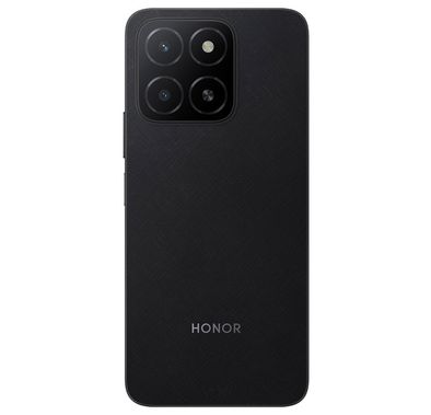 هاتف هواوي هونور X5b إصدار TRA، 6.56 بوصة، 4 جيجابايت رام، 64 جيجابايت تخزين، 13 ميجابكسل، ثنائي الشريحة، أندرويد 14، GSM، HSPA، LTE - أسود داكن