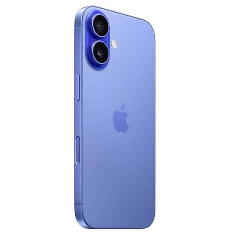 Apple iPhone 16 Plus with 128GB Capacity, 6.7‑inch Screen Size, USB-C Connector Type, 6‑Core CPU, 5‑Core GPU, 5G Network Technology, Splash, Water & Dust Resistant, Middle East Version - Ultramarine