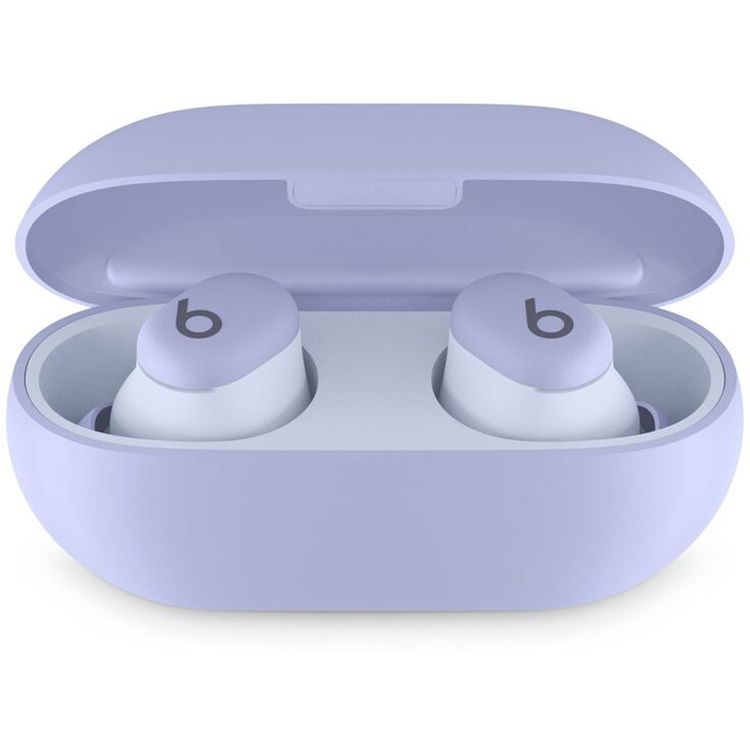 Beats Solo Buds True Wireless Earbuds, Built-in Microphone, USB-C Charging Interface, 18 Hours Battery Life - Arctic Purple