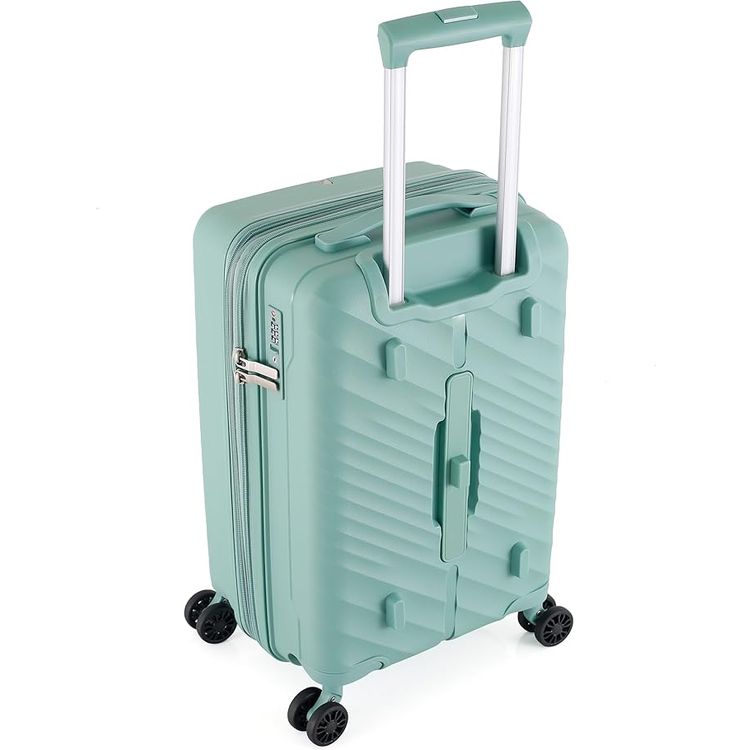 H.T Luggage Bag, Hard Case Polypropylene (PP) Material - Small/Green