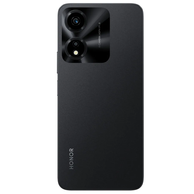 هاتف هواوي هونور X5 بلس إصدار TRA، 6.56 بوصة، 4 جيجابايت رام، 64 جيجابايت تخزين، 50 ميجابكسل، شريحتي اتصال، أندرويد 13، GSM، HGSM، HSPA، LSPA، LTE - أسود داكن